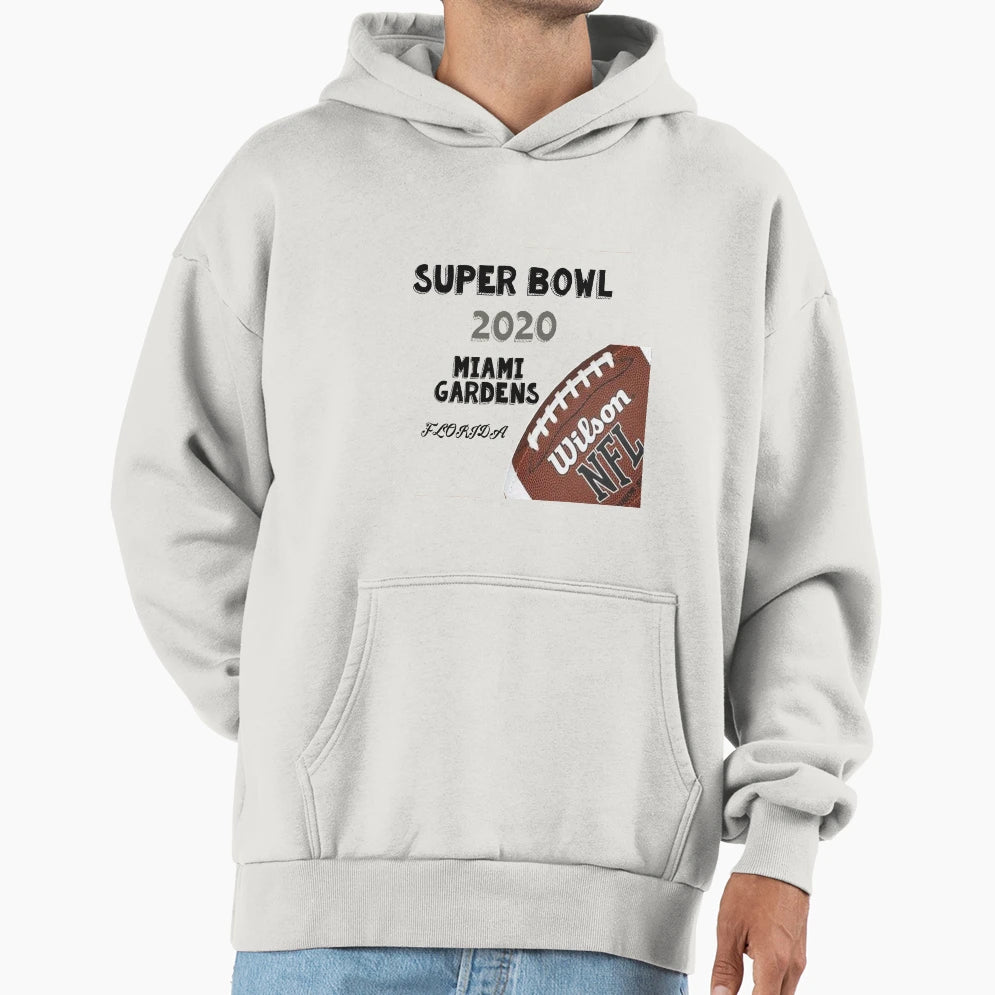 Bowl Football Game Lovers Super 2020 Hoodie - Casual Everyday Wear Unisex - T-Shirt, Sweatshirt, Hoodie