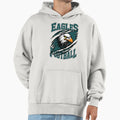 Silhouette Bird Gang Football Hoodie - Unique Graphic Men Women - T-Shirt, Sweatshirt, Hoodie