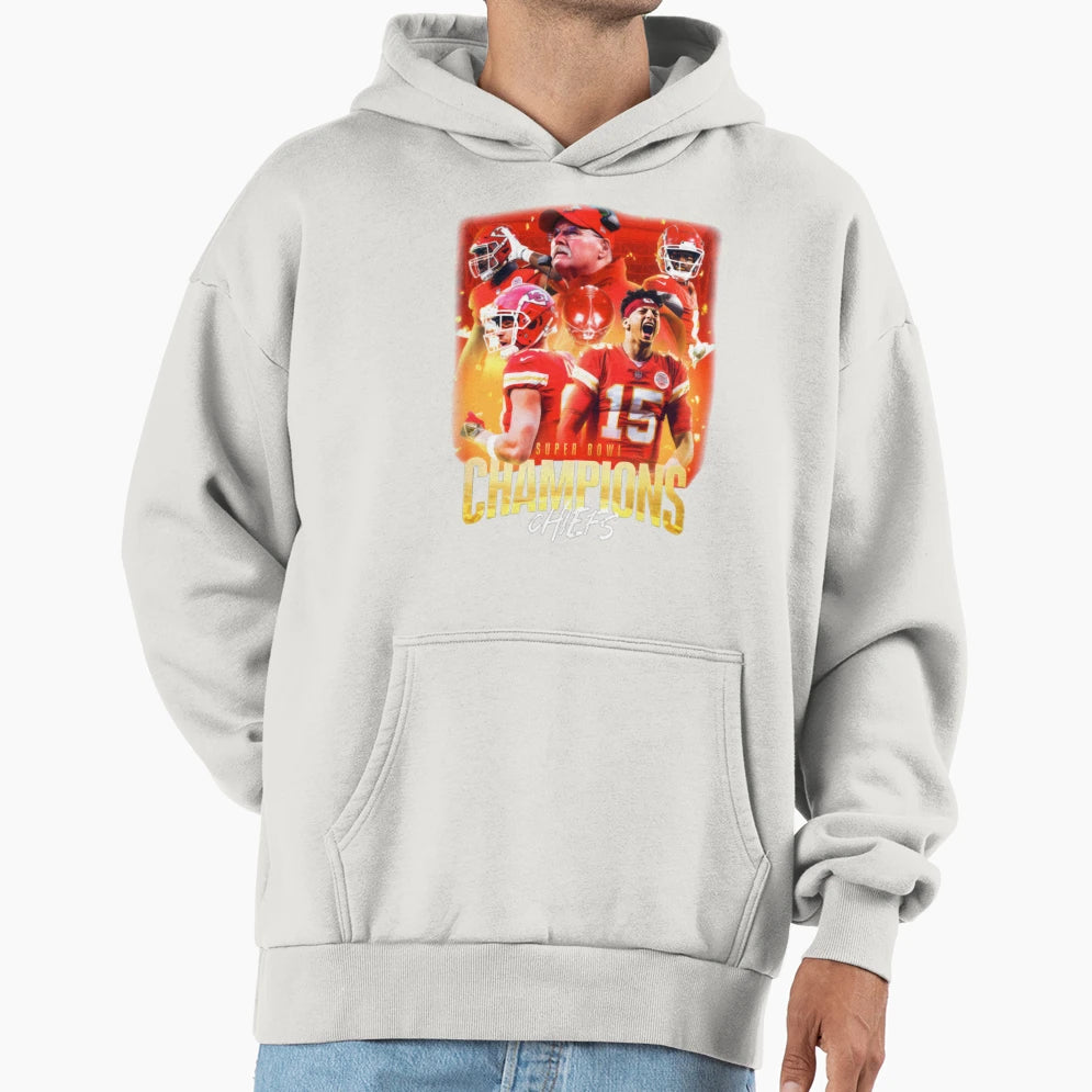 Art Kansas City Chiefs Hoodie - Streetwear Style for Adults - T-Shirt, Sweatshirt, Hoodie