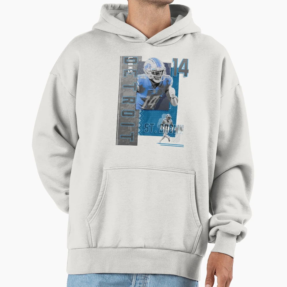Amon Sport Ra Sport St Brown Football Hoodie - Trendy Graphic for Adults - T-Shirt, Sweatshirt, Hoodie