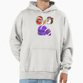 Epic Football Matchup Player Art Bold Hoodie - Streetwear Style for Adults - T-Shirt, Sweatshirt, Hoodie