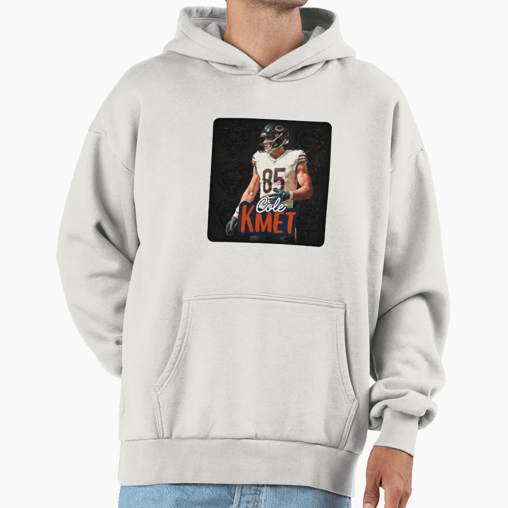 Cole Kmet Hoodie - Fun Novelty Design Men Women - T-Shirt, Sweatshirt, Hoodie