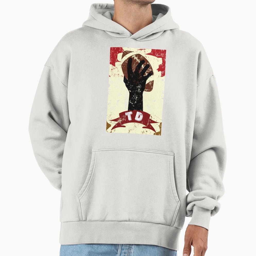 Touchdown Football Hoodie - Graphic Print for Adults - T-Shirt, Sweatshirt, Hoodie