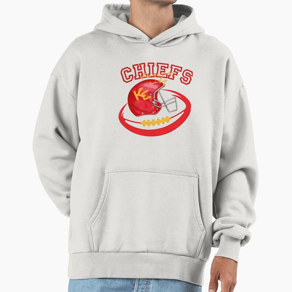 Art Kansas City Chiefs Hoodie - Custom Art Print for Adults - T-Shirt, Sweatshirt, Hoodie
