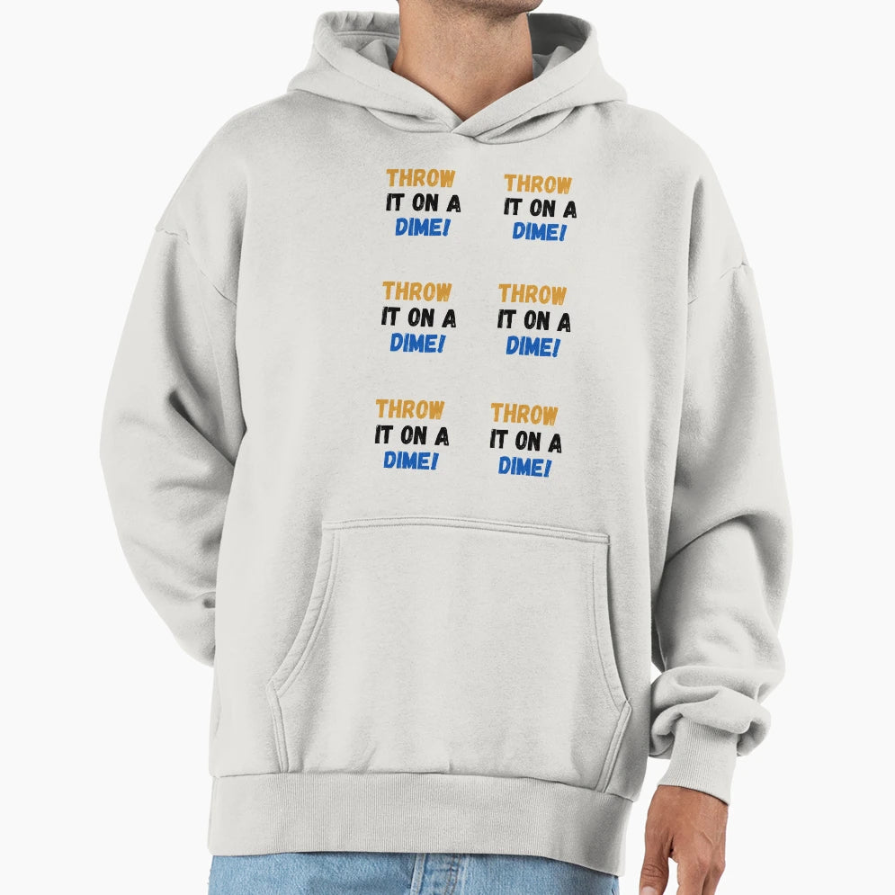Throw It Dime Trace Mcsorley Hoodie - Fun Novelty Design for Adults - T-Shirt, Sweatshirt, Hoodie