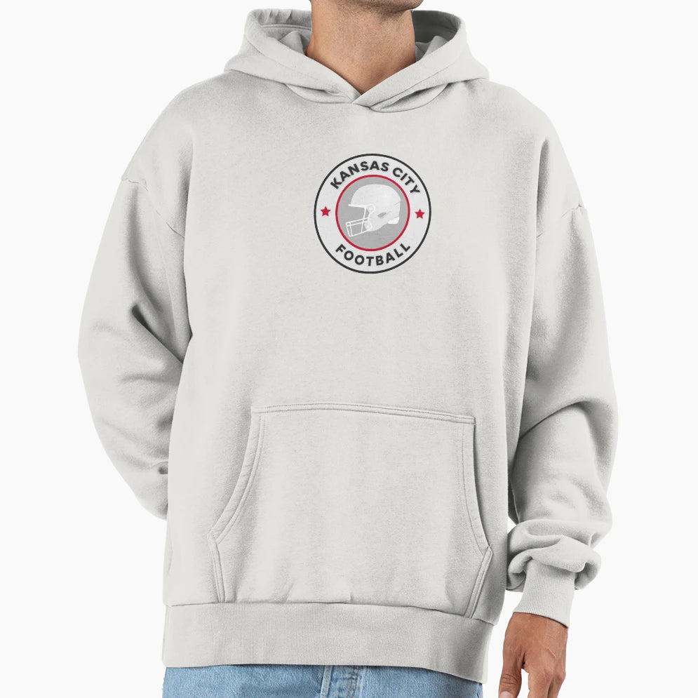 Kansas City American Football Hoodie - Aesthetic Graphic Unisex - T-Shirt, Sweatshirt, Hoodie