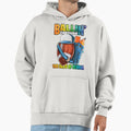 Ballin Through 100 Days School Football Hoodie - Graphic Print for Adults - T-Shirt, Sweatshirt, Hoodie