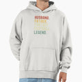 Husband Father Fantasy Football Legend Hoodie - Custom Art Print Unisex - T-Shirt, Sweatshirt, Hoodie