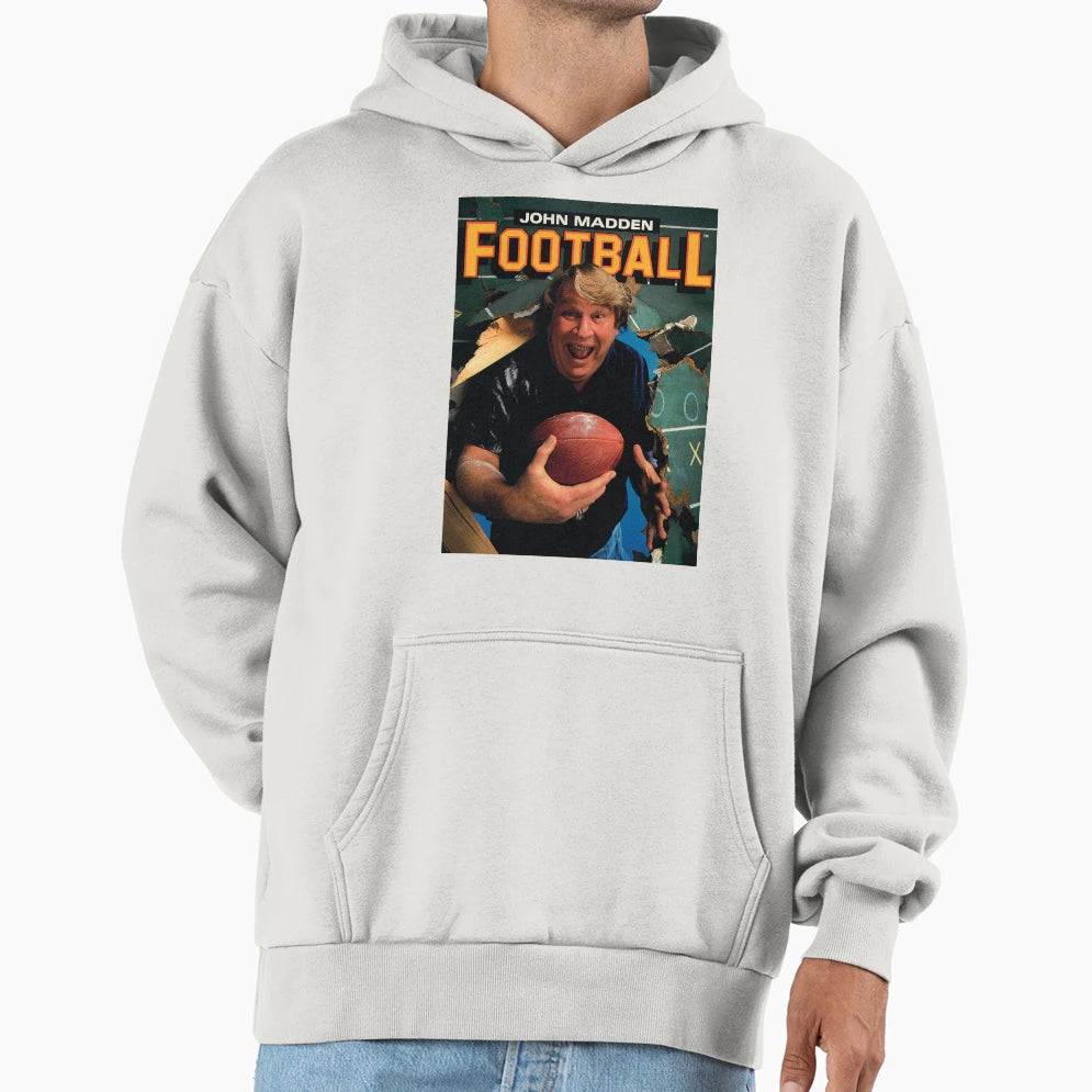 John Madden Football Hoodie - Unique Graphic Unisex - T-Shirt, Sweatshirt, Hoodie