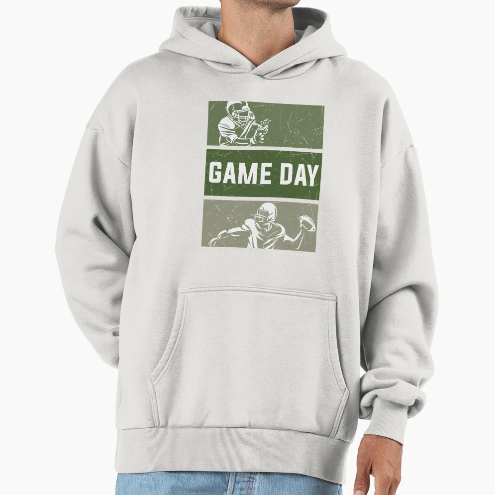 Game Day Football T-Shirt - Minimalist Print Men Women - T-Shirt, Sweatshirt, Hoodie