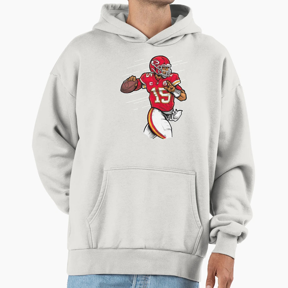 Mahomes Hoodie - Trendy Graphic for Adults - T-Shirt, Sweatshirt, Hoodie