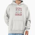 Football Coach Hoodie - Graphic Print for Adults - T-Shirt, Sweatshirt, Hoodie