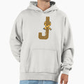 J Letter Magic School Team Badger Hoodie - Custom Art Print Men Women - T-Shirt, Sweatshirt, Hoodie