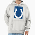 Colts Geometric Minimal Hoodie - Minimalist Print Men Women - T-Shirt, Sweatshirt, Hoodie