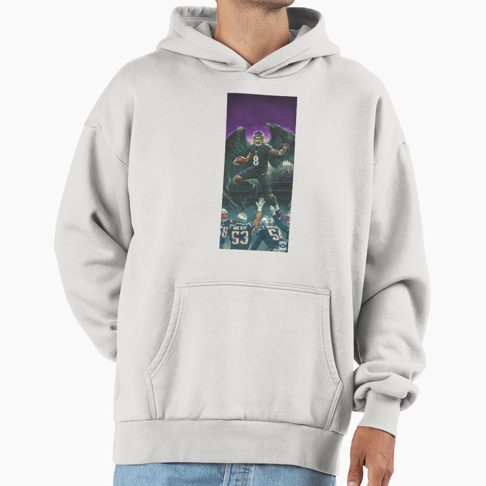 Football Hoodie - Casual Everyday Wear Unisex - T-Shirt, Sweatshirt, Hoodie