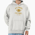 Baltimore Football Team Hoodie - Trendy Graphic Men Women - T-Shirt, Sweatshirt, Hoodie