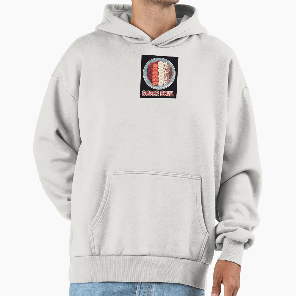 Super Bowl Hoodie - Fun Novelty Design for Adults - T-Shirt, Sweatshirt, Hoodie