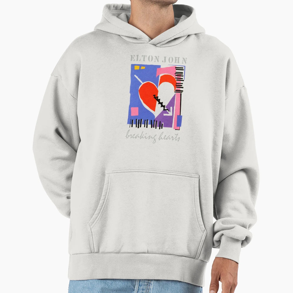 Breaking Hearts Hoodie - Fun Novelty Design Unisex - T-Shirt, Sweatshirt, Hoodie