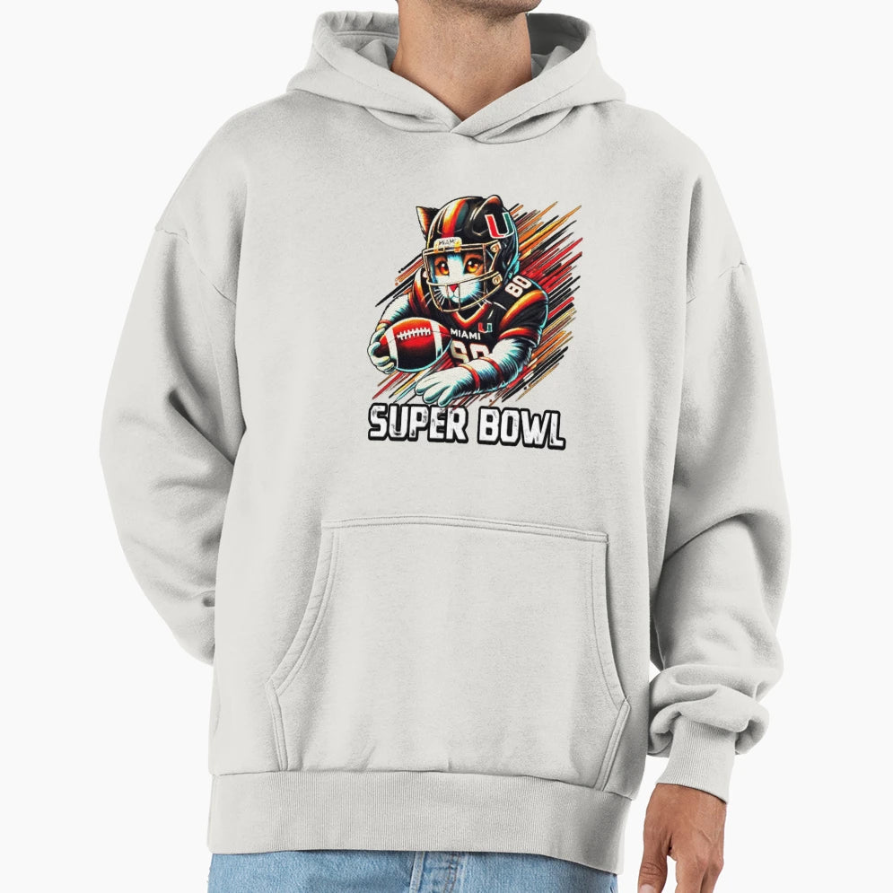 Super Bowl 2025 Louisiana Super Hoodie - Minimalist Print Men Women - T-Shirt, Sweatshirt, Hoodie
