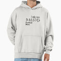 I Only Raise Ballers Football Mom Gift Hoodie - Custom Art Print for Adults - T-Shirt, Sweatshirt, Hoodie