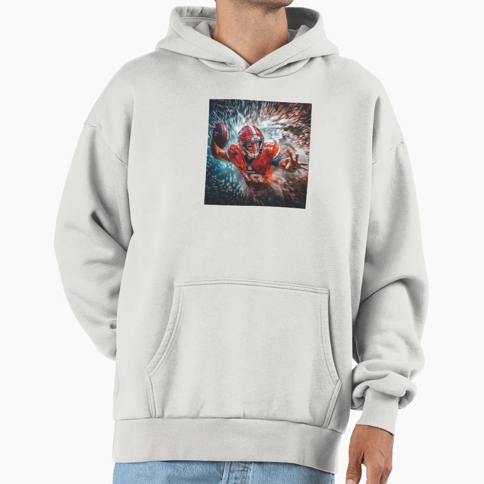Nfl Quarterback Hoodie - Fun Novelty Design Unisex - T-Shirt, Sweatshirt, Hoodie