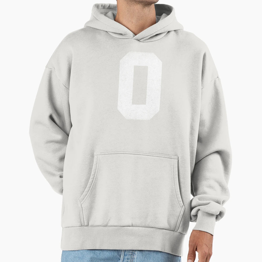 Number 0 Sports Hoodie - Aesthetic Graphic Unisex - T-Shirt, Sweatshirt, Hoodie