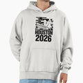 Houston 2026 Space Shuttle Football V1 T-Shirt - Streetwear Style Unisex - T-Shirt, Sweatshirt, Hoodie