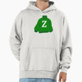 Letter Hoodie - Minimalist Print for Adults - T-Shirt, Sweatshirt, Hoodie
