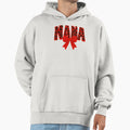 Nana Faux Crochet Leopard Hoodie - Streetwear Style Unisex - T-Shirt, Sweatshirt, Hoodie