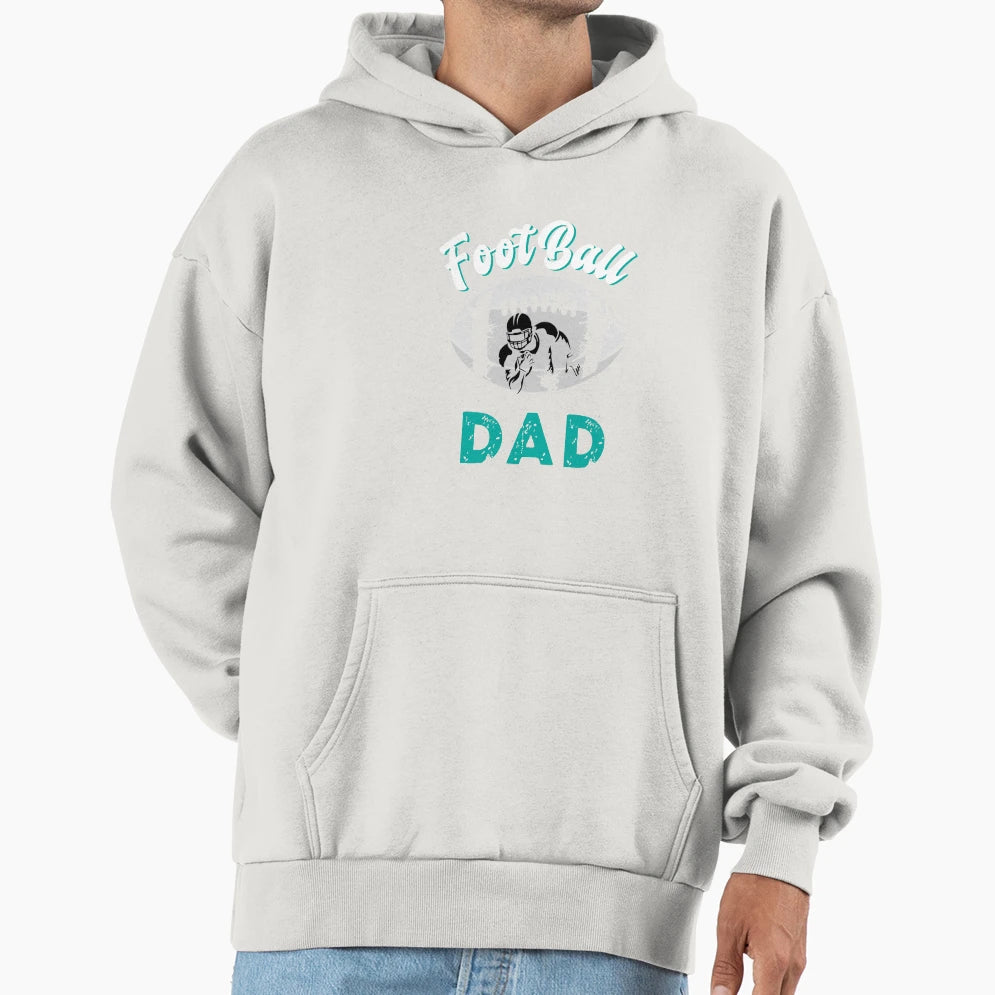 Football Dad Birthday Day Gift T-Shirt - Unique Graphic for Adults - T-Shirt, Sweatshirt, Hoodie