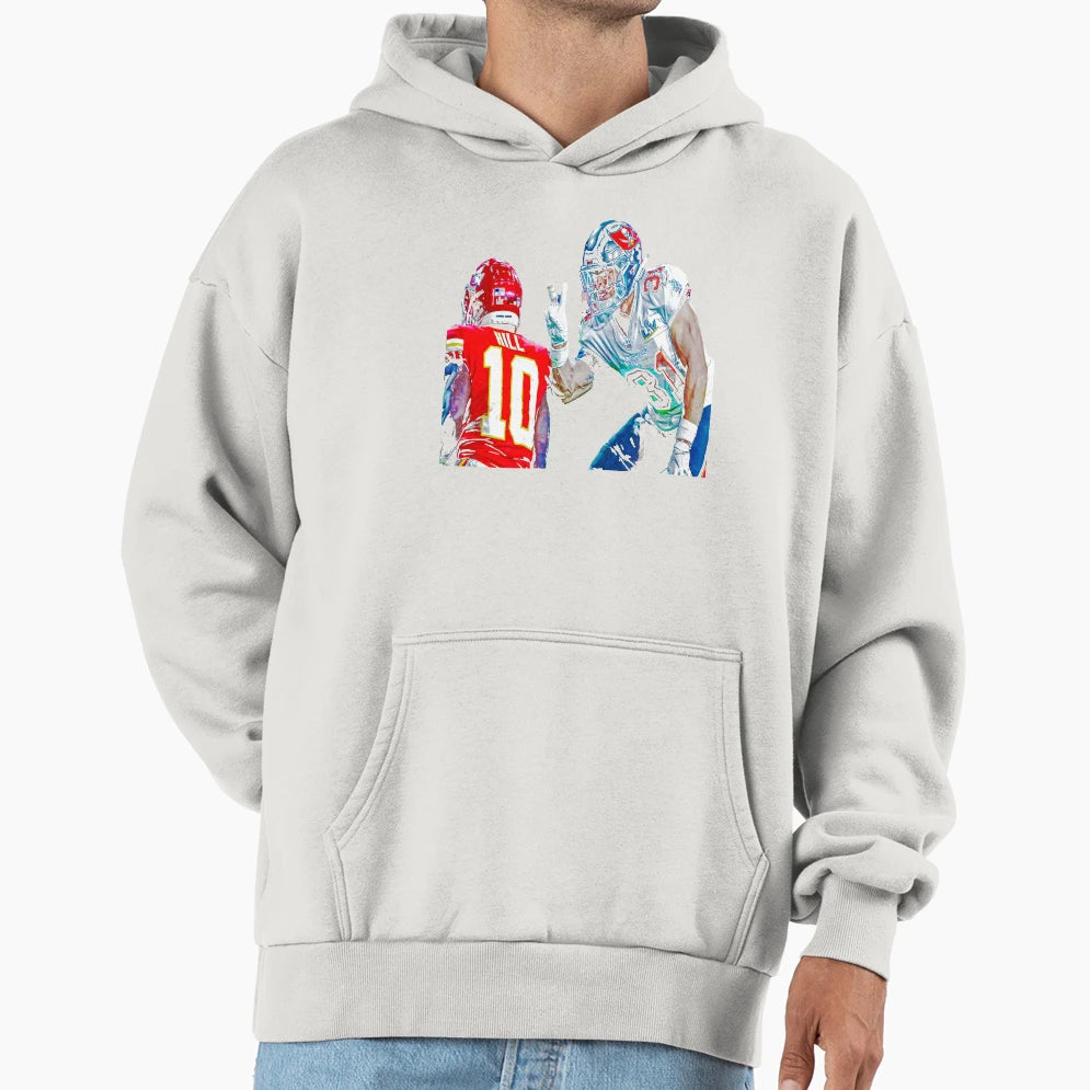 Antoine Winfield Jr Peace Out Art Hoodie - Novelty Apparel for Adults - T-Shirt, Sweatshirt, Hoodie
