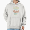 Grandpa Football Player Hoodie - Aesthetic Graphic for Adults - T-Shirt, Sweatshirt, Hoodie