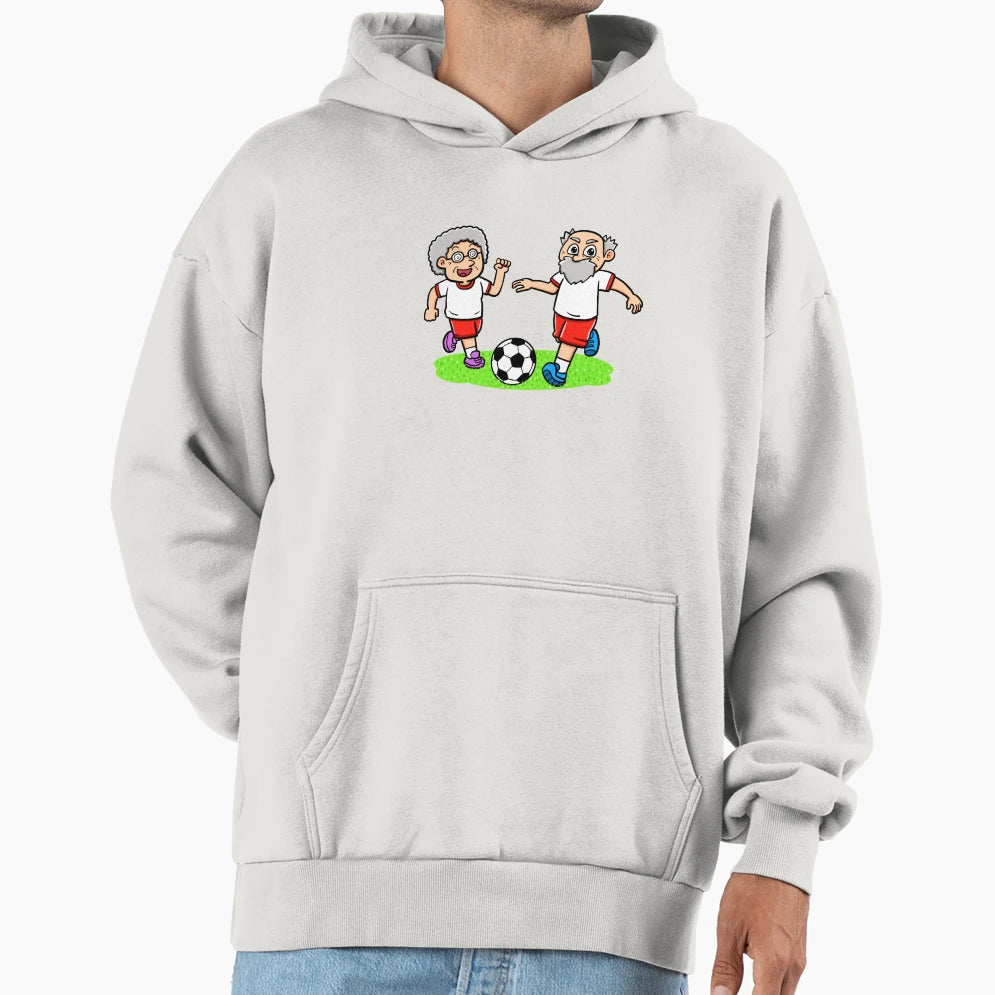Senior Soccer Sports Match Hoodie - Graphic Print Unisex - T-Shirt, Sweatshirt, Hoodie