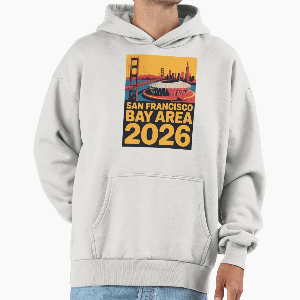 San Francisco Bay Area Golden Gate T-Shirt - Trendy Graphic for Adults - T-Shirt, Sweatshirt, Hoodie