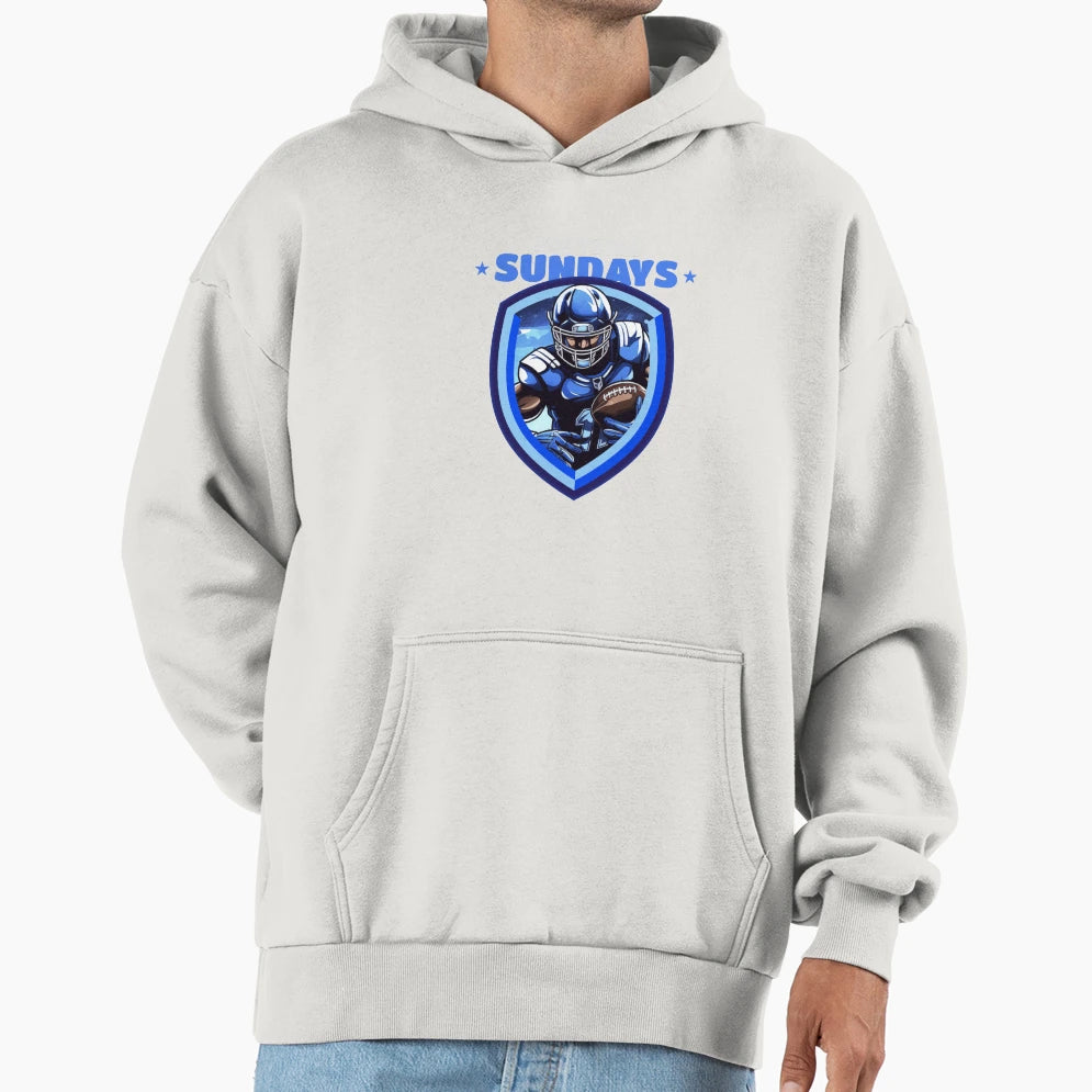 Football Sundays Hoodie - Aesthetic Graphic Unisex - T-Shirt, Sweatshirt, Hoodie
