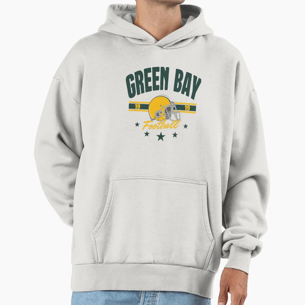 Art Green Bay Packers Hoodie - Fun Novelty Design for Adults - T-Shirt, Sweatshirt, Hoodie