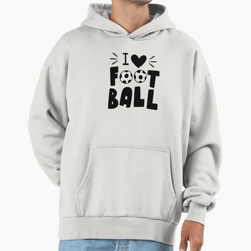 My Second Love Is Football Hoodie - Novelty Apparel Men Women - T-Shirt, Sweatshirt, Hoodie