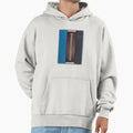 Football Blue And Black Team Spirit Patch Hoodie - Graphic Print for Adults - T-Shirt, Sweatshirt, Hoodie