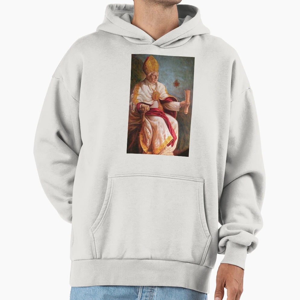 Rip Pope Benedict Xvi Painting Hoodie - Custom Art Print Unisex - T-Shirt, Sweatshirt, Hoodie