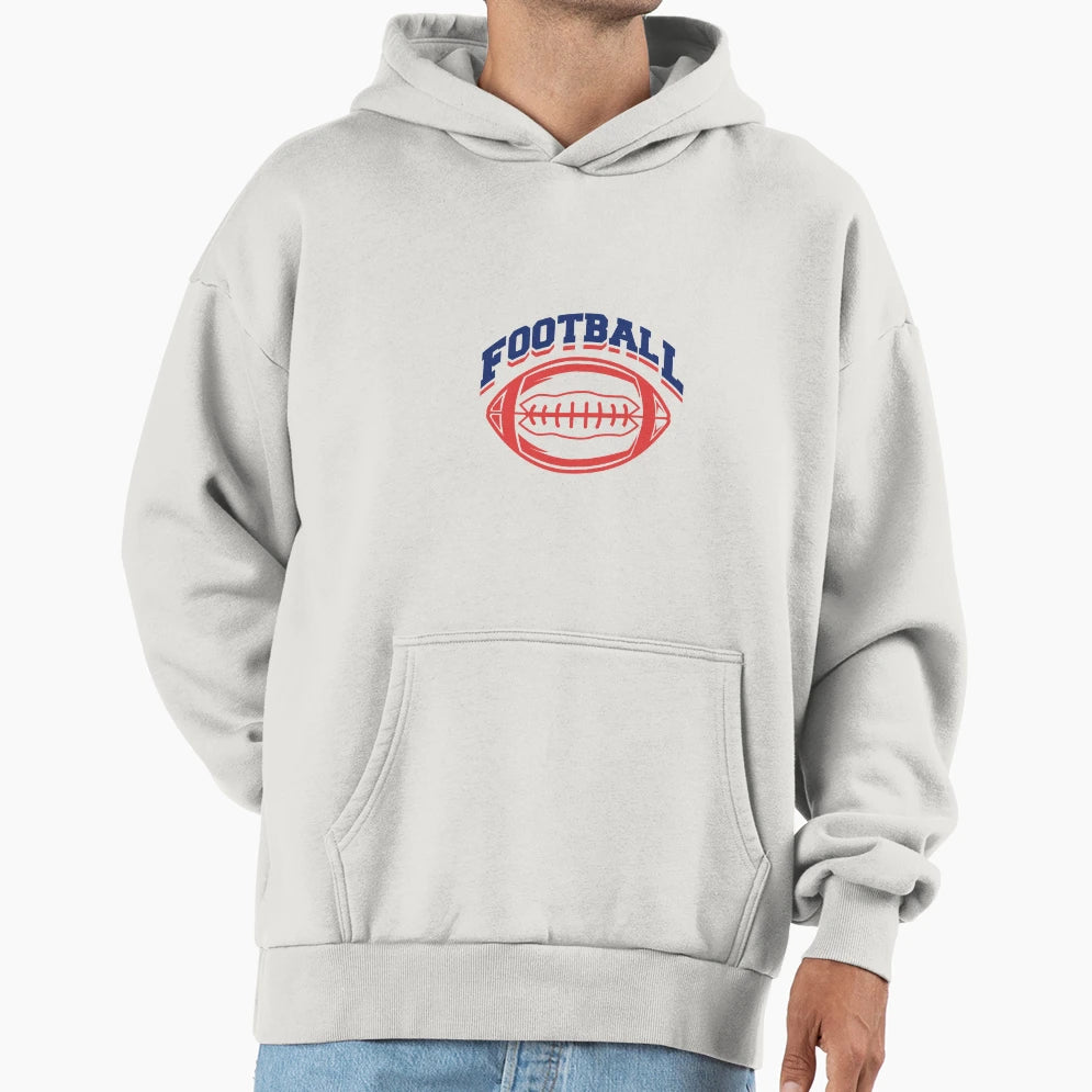 American Football Hoodie - Fun Novelty Design for Adults - T-Shirt, Sweatshirt, Hoodie