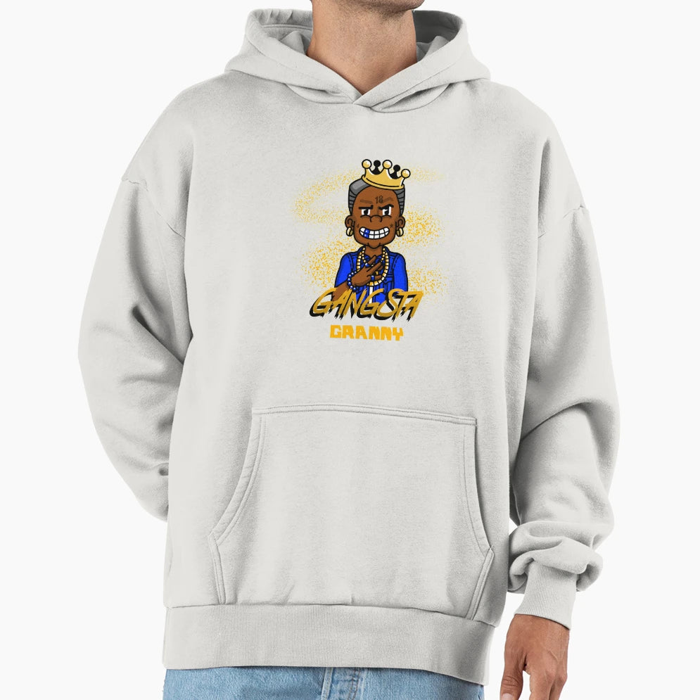 Gangsta Granny Hoodie - Trendy Graphic Men Women - T-Shirt, Sweatshirt, Hoodie