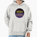 Baltimore Football Hoodie - Fun Novelty Design for Adults - T-Shirt, Sweatshirt, Hoodie