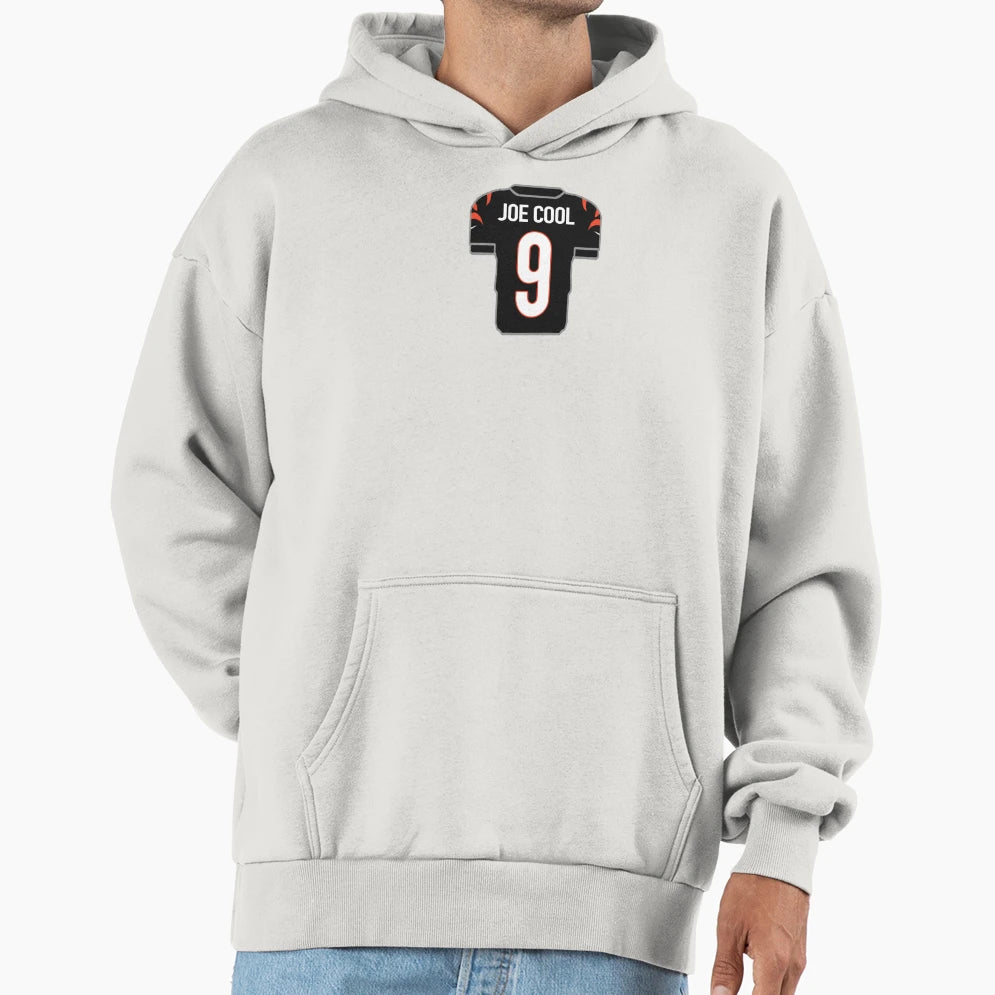 Joe Jersey Hoodie - Trendy Graphic Unisex - T-Shirt, Sweatshirt, Hoodie
