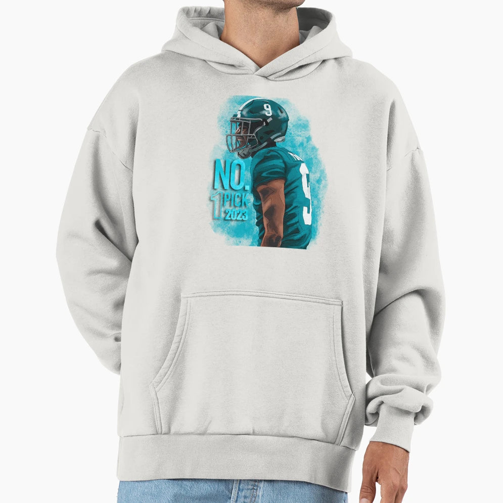 Bryce Young Draft Pick Hoodie - Fun Novelty Design for Adults - T-Shirt, Sweatshirt, Hoodie