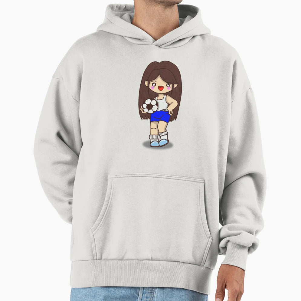 Likes To Play Football Hoodie - Casual Everyday Wear Men Women - T-Shirt, Sweatshirt, Hoodie