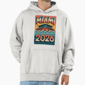 Miami 2026 Ocean Wave Football V13 Hoodie - Unique Graphic Men Women - T-Shirt, Sweatshirt, Hoodie