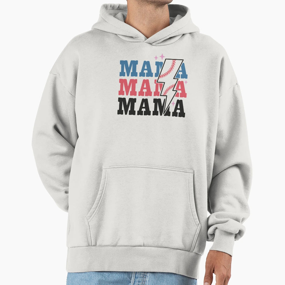 Mama Mama Mama Mothers Day Hoodie - Custom Art Print Unisex - T-Shirt, Sweatshirt, Hoodie