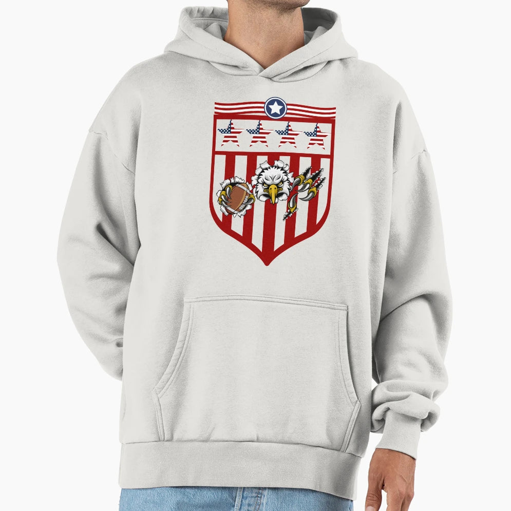Football Game Funny Hoodie - Novelty Apparel for Adults - T-Shirt, Sweatshirt, Hoodie