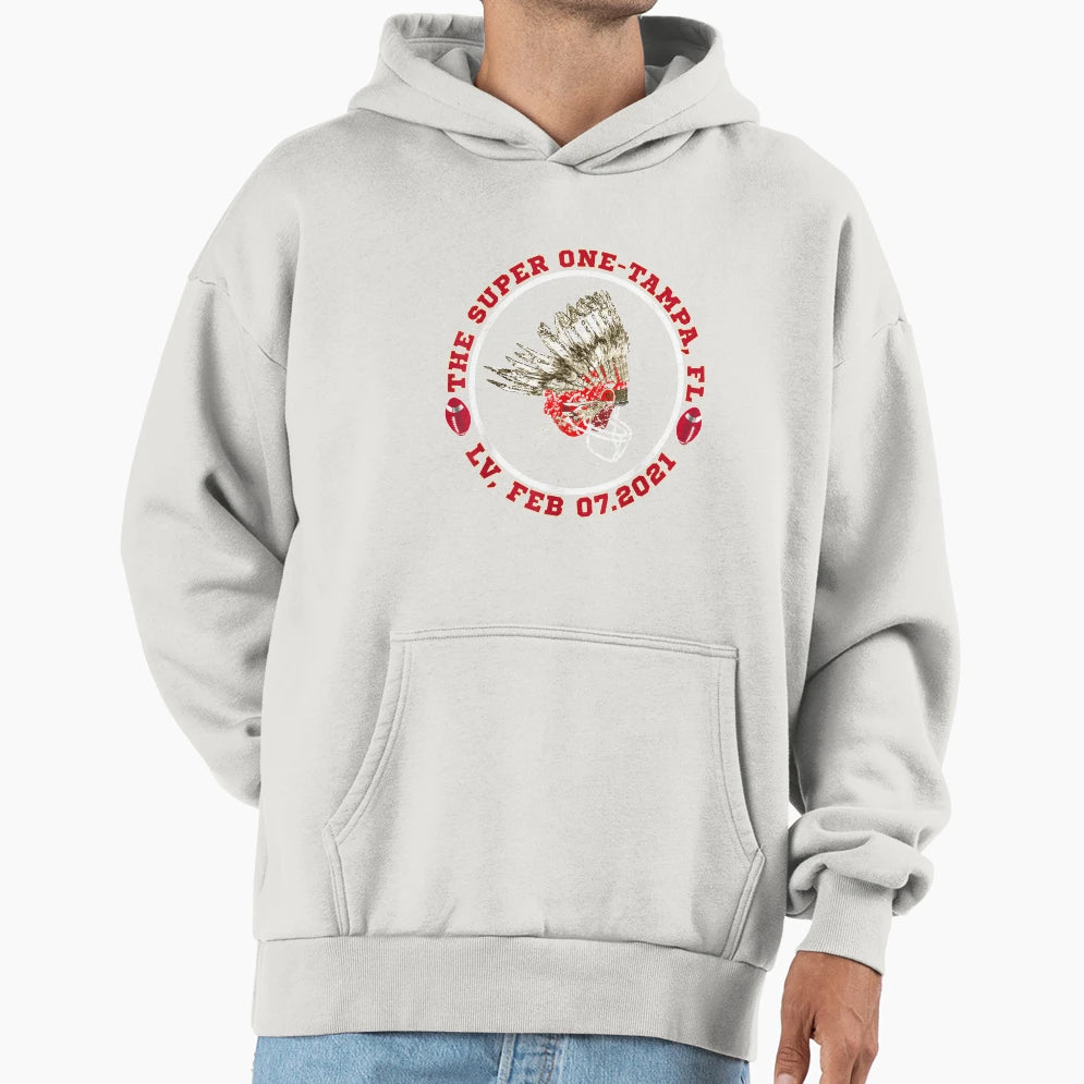 Super Big Game Kansas Feb 7 2021 Football Hoodie - Streetwear Style Unisex - T-Shirt, Sweatshirt, Hoodie