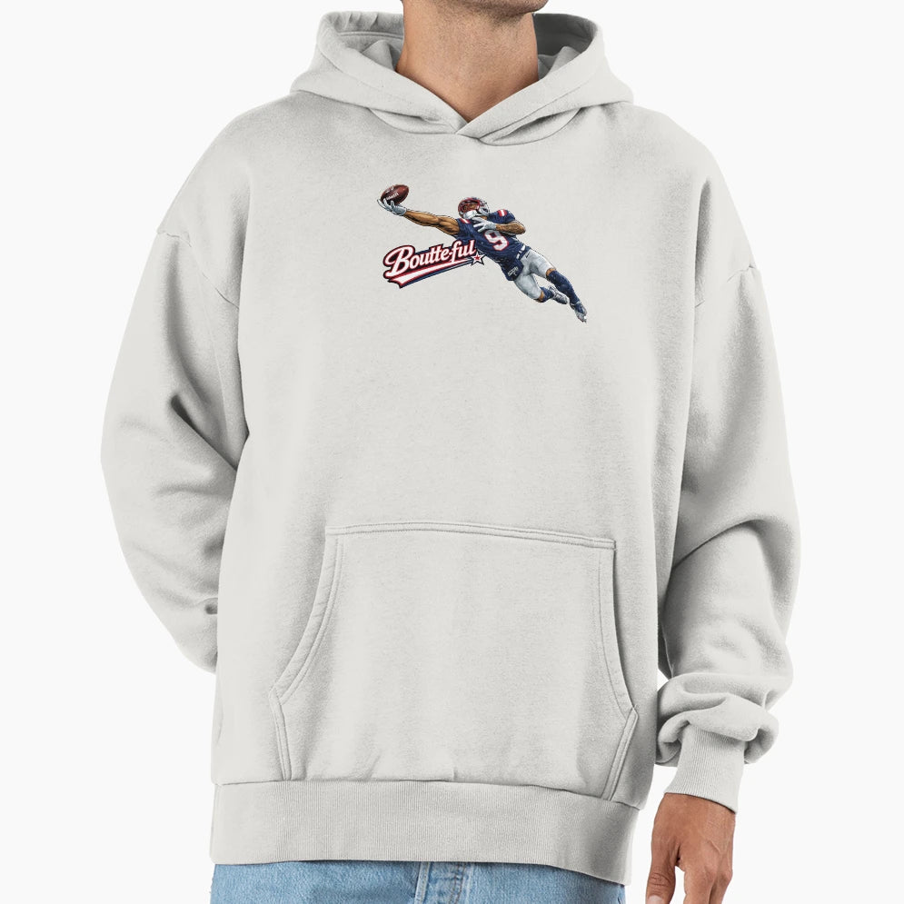 Boutte Ful Catch Touchdown Hoodie - Casual Everyday Wear for Adults - T-Shirt, Sweatshirt, Hoodie